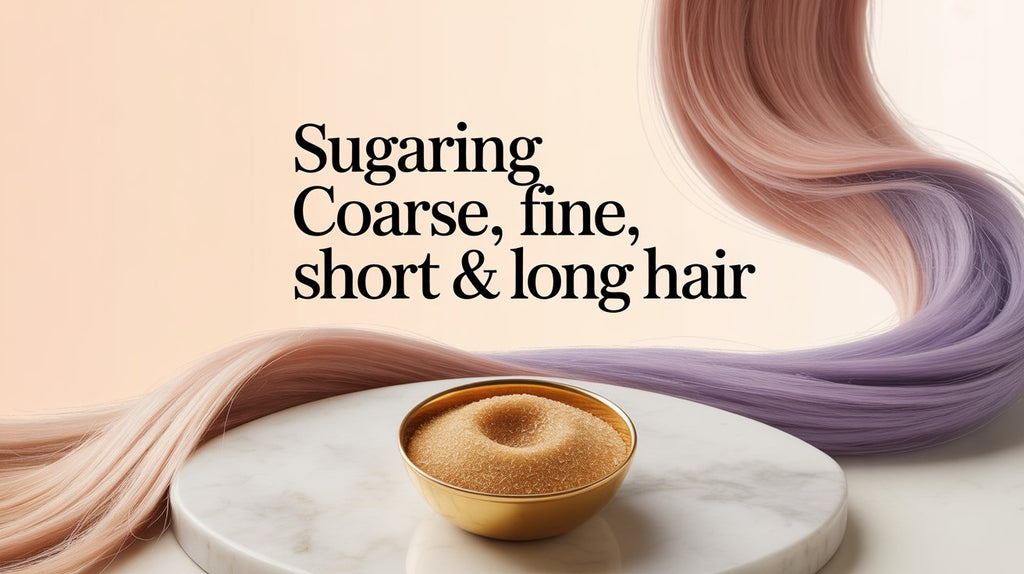 Sugaring Coarse, Fine, Short & Long Hair