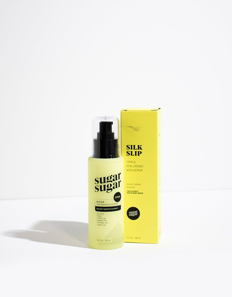 Silk Slip hyaluronic acid serum and box