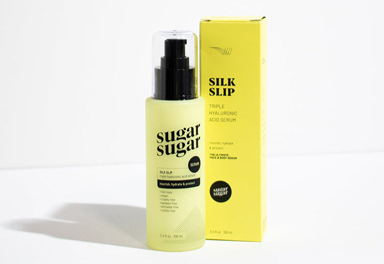 Silk Slip hyaluronic acid serum and box